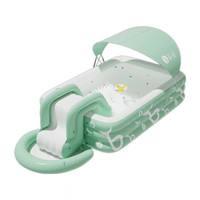 BLION 拜狮 充气游泳池 1.5米3层加厚（赠50W闪充泵+游泳圈+水枪+海洋球）