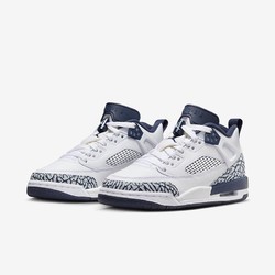 NIKE 耐克 女鞋JORDAN SPIZIKE大童运动鞋简版AJ4休闲篮球鞋FQ3950-104