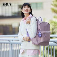 森马 Semir双肩包女2024时尚书包女高中大背包男款旅游轻便包包