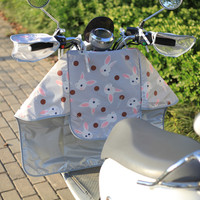 利安辛泰 电动车挡风被夏季遮阳防晒罩电瓶摩托车2023夏天防雨罩挡风罩