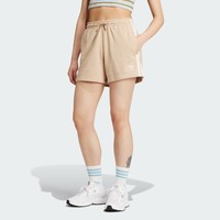 adidas 阿迪达斯 宽松毛圈布运动短裤女装夏季新款adidas阿迪达斯官方三叶草IU2517