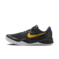 NIKE 耐克 KOBE 8 PROTRO 男女实战抗扭篮球鞋 HF9550-001 黑/大学金/白/庭紫 41