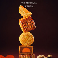 半岛月饼迷你双辉月饼白莲蓉蛋黄中秋港式礼盒