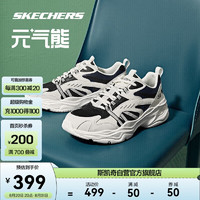 SKECHERS 斯凯奇 元气熊丨徐梦洁同款春夏季男女时尚百搭透气休闲运动鞋软底老爹鞋