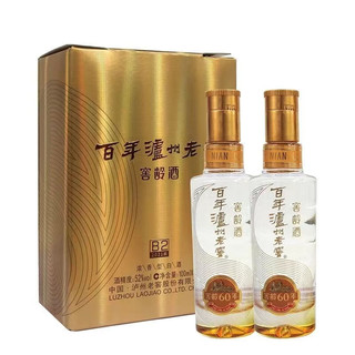 泸州老窖 窖龄60年 52度 100ml 光瓶小酒版 浓香型白酒 2024年 100mL 10瓶