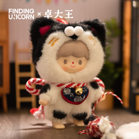 FINDING UNICORN 寻找独角兽 卓大王我的小猫系列搪胶毛绒盲盒