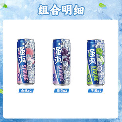 RIO 锐澳 强爽系列 鸡尾酒 300ml*6罐