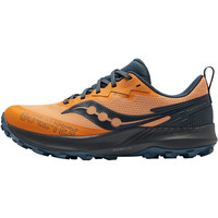 saucony 索康尼 游隼14 GTX 男子越野跑鞋 S20918-253 桔深灰 45