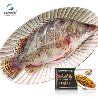 仙泉湖 徽派大臭鳜鱼600克/条净膛腌制黄山特色冷冻海鲜水产食材 大臭鳜鱼600g/条