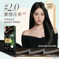 Schwarzkopf 施华蔻 怡然一键按压式泡泡染发乳 #2.0雾感冷黑 1盒