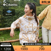 Columbia哥伦比亚户外24春夏女子穿行系列防水冲锋衣WR7866 292肉桂棕 M(160/84A)