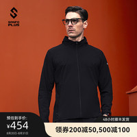 SANFO PLUS户外 男款冰雾皮肤风衣GENII SJM-21001 黑色 S