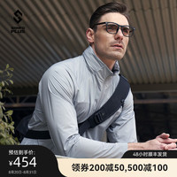 SANFO PLUS户外 男款冰雾皮肤风衣GENII SJM-21001 中度灰 M