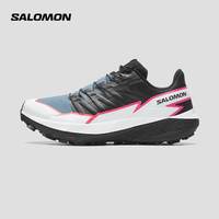 萨洛蒙（Salomon）女款 户外运动轻量透气稳定抓地包裹防护越野跑鞋 THUNDERCROSS 黑色 473823 5 (38)