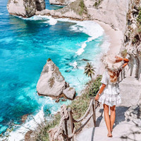 巴厘岛佩尼达岛蓝梦岛跟团一日游佩妮深潜浮潜潜水包车中文导游