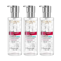 L\'OREAL PARIS 复颜晶莹净透洁面啫喱 120ml*3有盒有封签