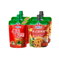 McCormick 味好美 意番茄沙司番茄酱泰式甜辣酱组合酱料调味料挤挤装家用