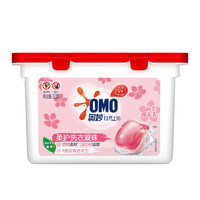 88VIP：OMO 奥妙 自然工坊樱花甜香柔护洗衣凝珠400g(50颗)持久留香抑菌除螨