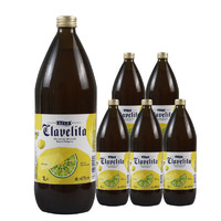 Clavelita 科滕 啤酒葡萄牙风味黄啤酒1L整箱装大容量 科滕黄啤 1L 6瓶