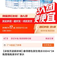 康师傅 引用矿泉水500ml*24瓶