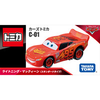 TAKARA TOMY 多美 TOMY多美卡赛车总动员合金车模板牙闪电麦昆汽车