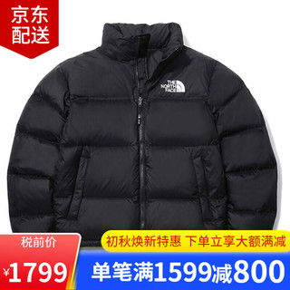 THE NORTH FACE 北面 保暖1996羽绒服 面包服 休闲立领情侣外套 男女同款