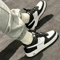 NIKE 耐克 AF1 Panda空军一号男款黑白熊猫 低帮运动休闲板鞋 DV0788-001 39