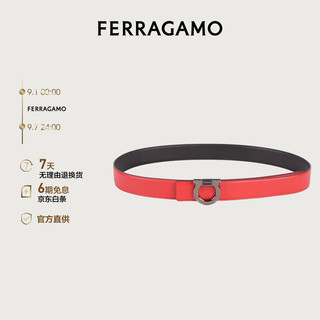 Salvatore Ferragamo 菲拉格慕 Ferragamo）男红色双面皮带0771632_C  _105 105（3尺）