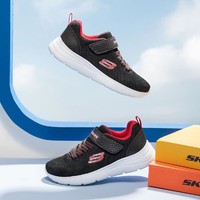 SKECHERS 斯凯奇 男童网眼休闲运动鞋