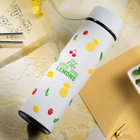 喜客多 304不锈钢保温杯女学生简约创意水杯ins原宿风便携可爱情侣