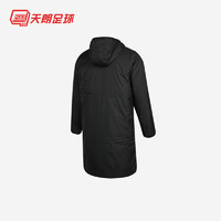 NIKE 耐克 天朗足球Nike耐克中超版本长款保暖连帽夹克棉服男CW6767-010