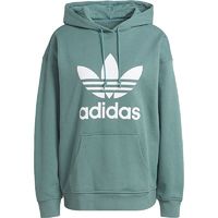 百亿补贴：adidas 阿迪达斯 三叶草 女子时尚百搭运动休闲连帽套头衫卫衣GN2954