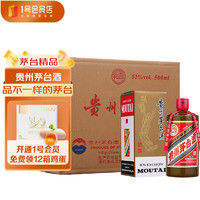 茅台 飞天 精品 酱香型白酒 53度500ml *6 瓶 整箱装 1号会员店