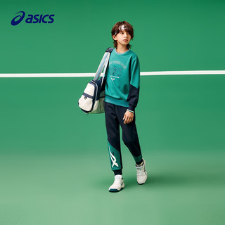 asics/亚瑟士【商城同款】童装秋季针织长裤吸湿速干运动长裤新品 50