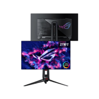 ASUS 华硕 超梦 27 PG27AQDP 26.5英寸 OLED G-sync FreeSync 显示器（2560×1440、480Hz、99% DCI-P3、HDR400）