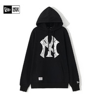 NEW ERA 纽亦华 NewEra官方授权正品纽亦华情侣NY腰果花MLB连帽套头卫衣12715362