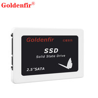 Goldenfir 金杉 2.5全新SSD固态硬盘高速笔记本台式通用SATA3.0 2.5寸SATA3 幻蝶白 120GB