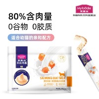 Myfoodie 麦富迪 嫩滑鲑鱼羊奶肉酱猫条 14g