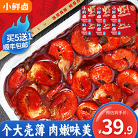 小鲜卤 麻辣龙虾尾250g盒装湖北潜江特产冷冻虾球小龙虾宵夜下酒 麻辣虾尾 250g