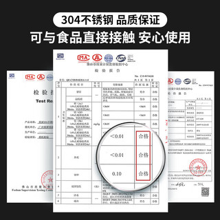 美厨（maxcook）304不锈钢碗13CM 汤碗餐具面碗 双层隔热 6只装MCWA9638 304不锈钢碗13cm 6只装