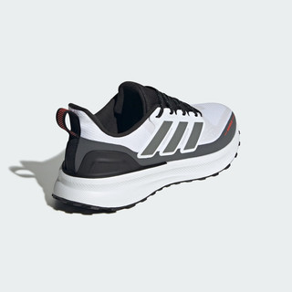 adidas ULTRARUN 5随心畅跑舒适跑步运动鞋男子阿迪达斯 白色/铁灰/淡灰 42.5