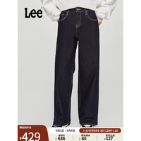 李 Lee24早秋舒适版五袋款不易褪色清水洗女牛仔裤LWB008200206 清水洗 24