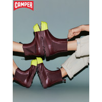 CAMPER 看步 Junction系列时尚靴男款 K300509-002 酒红色 39