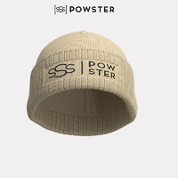 powster 23-24冬季新款[sSs]美利奴羊毛针织帽子防风御寒保暖头套