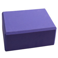 飞利临大号瑜伽砖10cm厚280g高密度儿童成人跳舞蹈练功泡沫加厚砖头耐磨 紫色大号砖