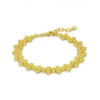 Chow Sang Sang 周生生 GIN系列 94521B 蜂巢足金手链