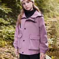 SNOWFLYING 雪中飞 X40535762FXT 儿童三合一防水冲锋衣 黛紫色 110码