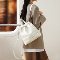 欧时纳手提流浪子母双肩包2024垃圾袋轻便旅游大容量通勤背包