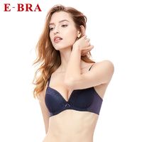 E-BRA 安莉芳旗下E-BRA小胸聚拢文胸女士蕾丝网纱波点内衣KBW0068