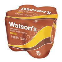 watsons 屈臣氏 苏打汽水康普茶味气泡饮料 325ml*4罐连包装